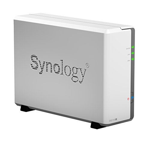 Synology America DiskStation 1-Bay Network Attached Storage (DS115J)